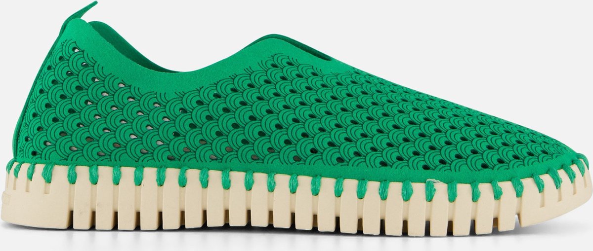 Instappers TULIP3275 beige zool - 493 Fern Green