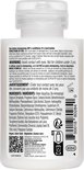 Achterkant van een Olaplex Hair Perfector No.3 fles. Toont waarschuwingen, ingrediënten, gebruiksaanwijzing en QR-code.