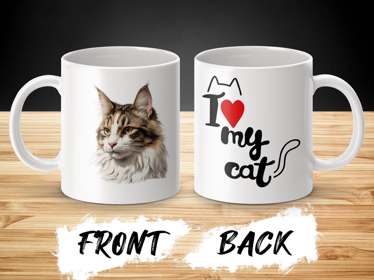 Mok Norwegian Forest cat - kat - I love my cat - cat lovers - katten