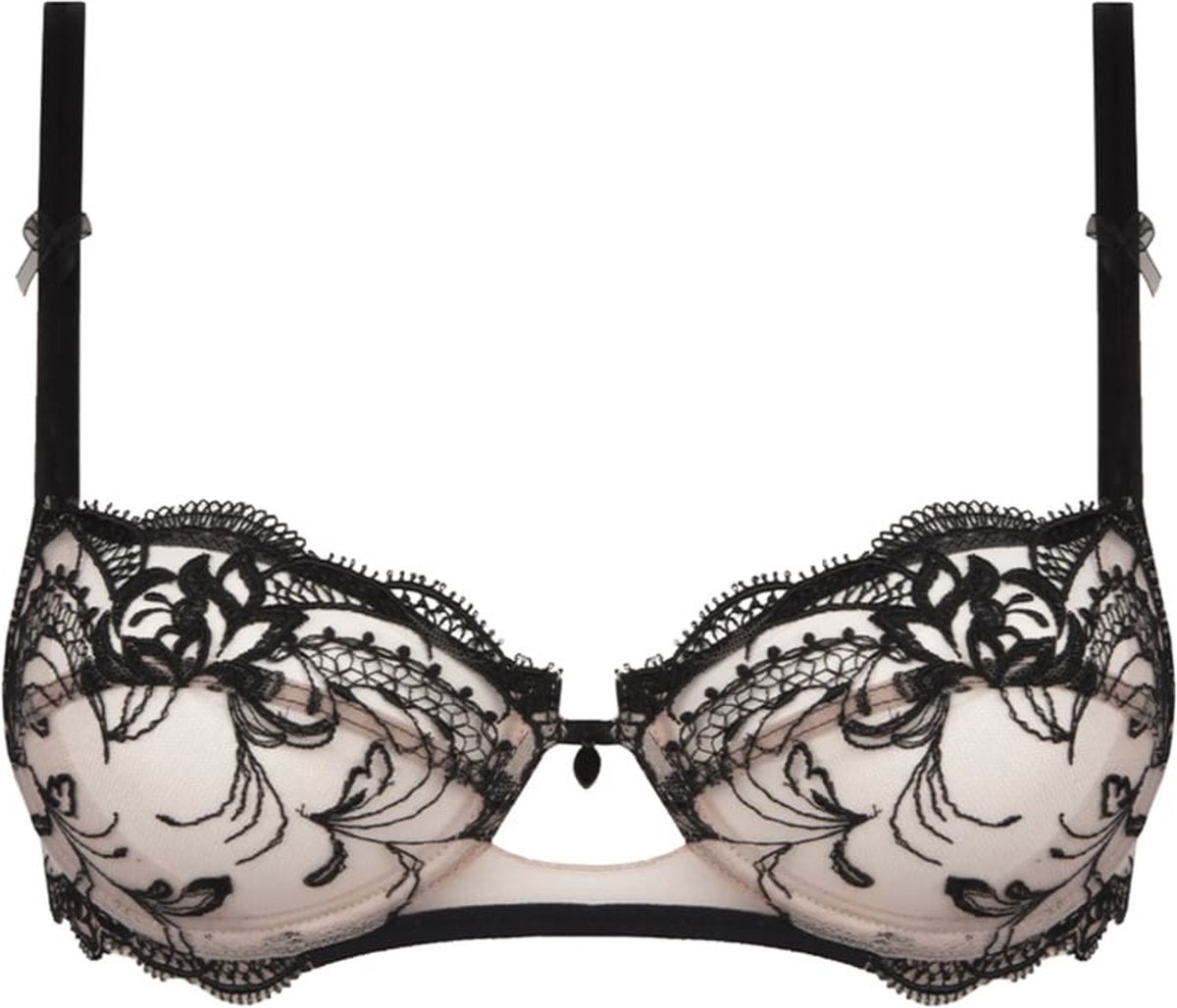 Lise Charmel Balconette BH - Follement Sexy - nude/zwart - ACH3045 - EU 70 E / FR