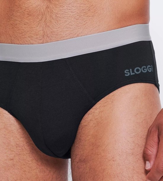 sloggi men GO ABC 2.0 Brief 2P Caleçon pour Homme - Zwart - Taille M