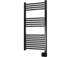 Eurom Sani-Towel elektrische handdoekradiator - 110x50cm - 800watt - WiFi - mat zwart