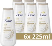 Bol.com Dove Advanced Care Verzorgende Douchegel - Nourishing Silk - 24-uur lang effectieve hydratatie - 6 x 225 ml aanbieding