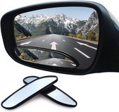 Auto dodehoekspiegels - Universeel - Dodehoekspiegel - Zwart - Glas - Verstelbaar
