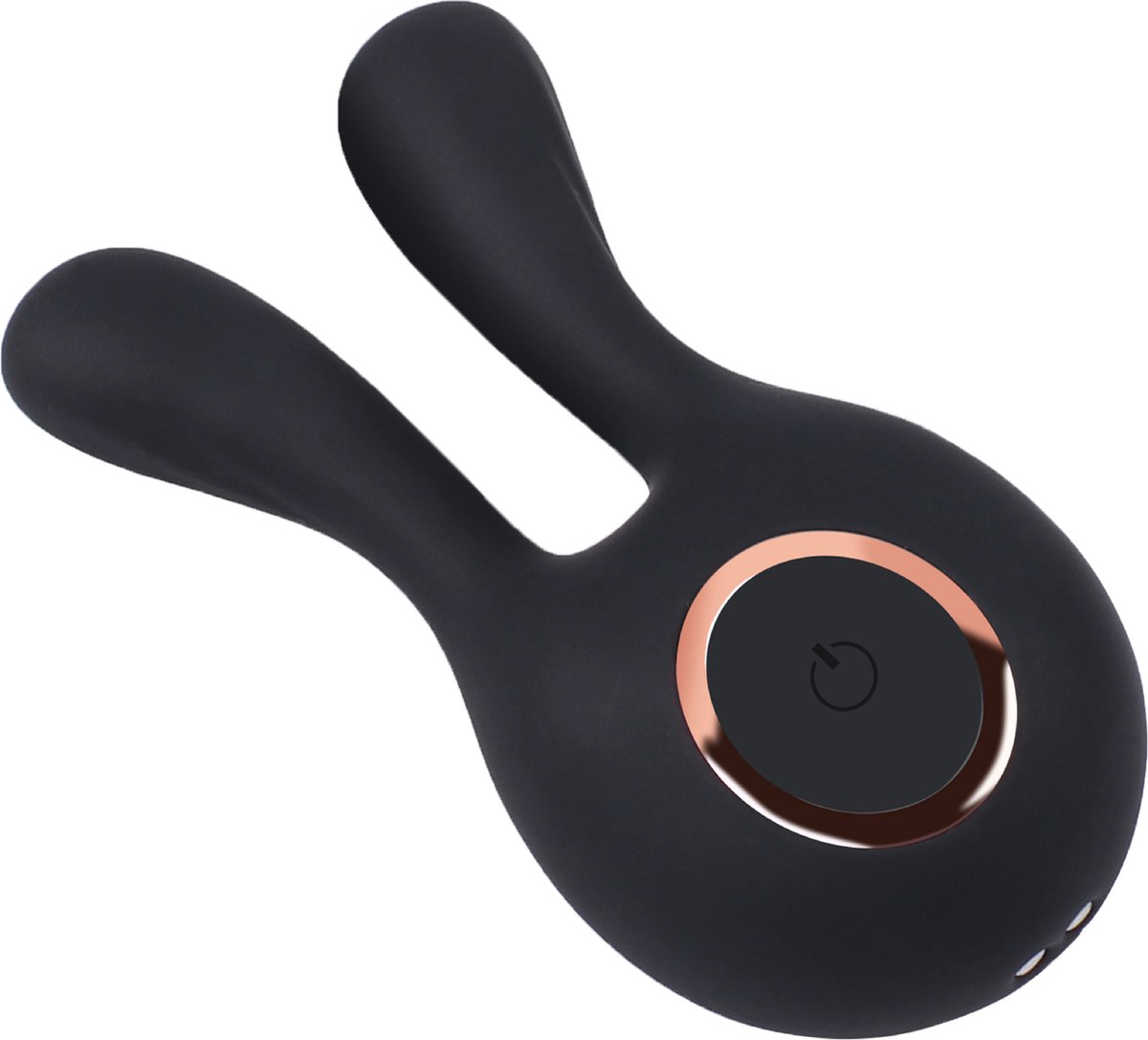 Goedkoopste Cupitoys® Mini rabbit vibrator - Zwart - 12 standen - Vibrators voor vrouwen en mannen - Sex toys voor vrouwen en mannen
