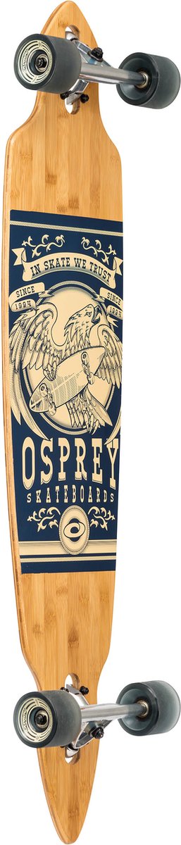 Osprey Eagle 42” Twin Tip Longboard - Drop-Through Trucks - ABEC 9 — afbeelding 18