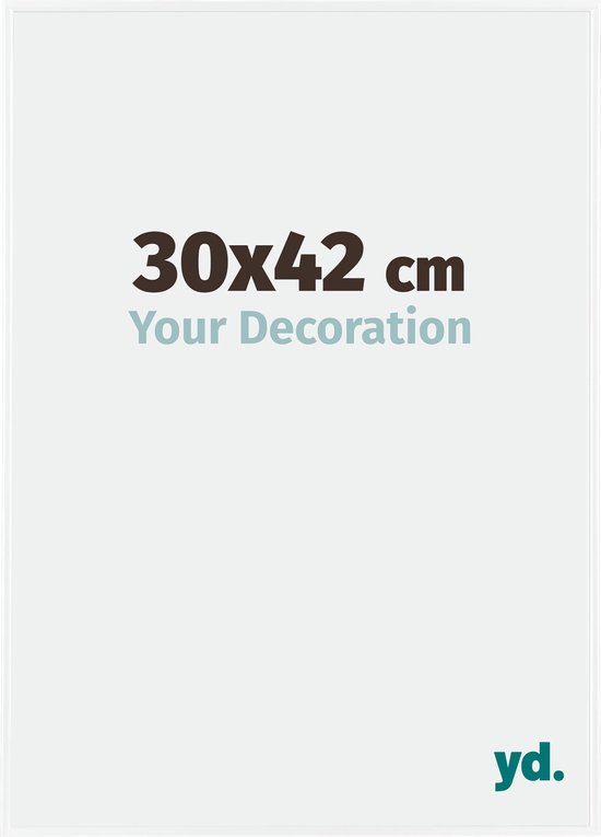 Cadre Photo Your Decoration Evry - 30x42cm - Wit Brillant