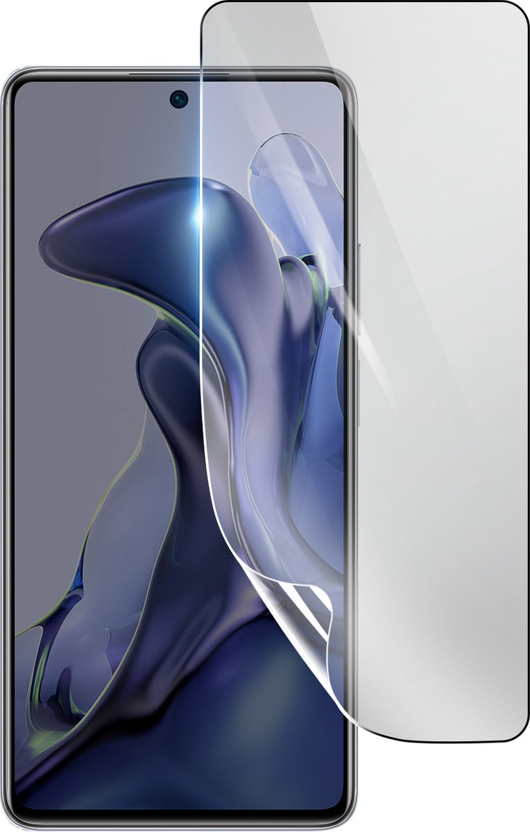 3mk, Geschikt voor Xiaomi 11T, Schokbestendige Hydrogel Screenprotector, Transparant