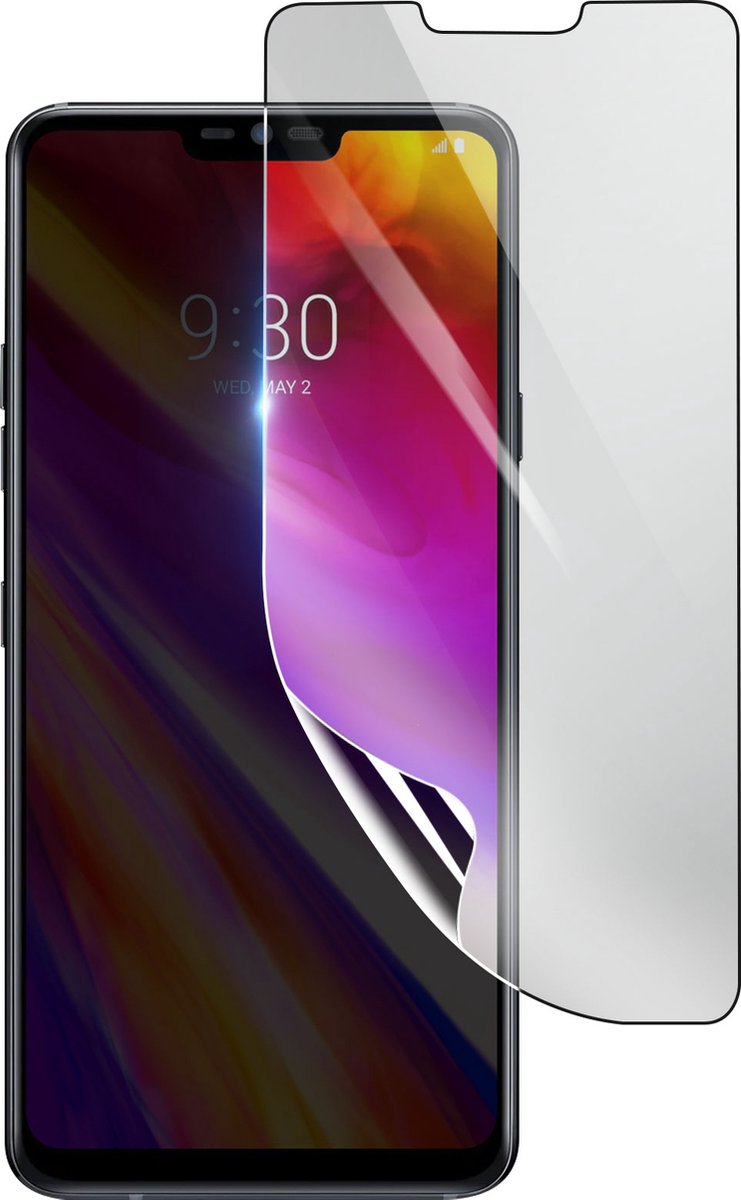 3mk, Geschikt voor LG G7 ThinQ, Schokbestendige Hydrogel Screenprotector, Transparant