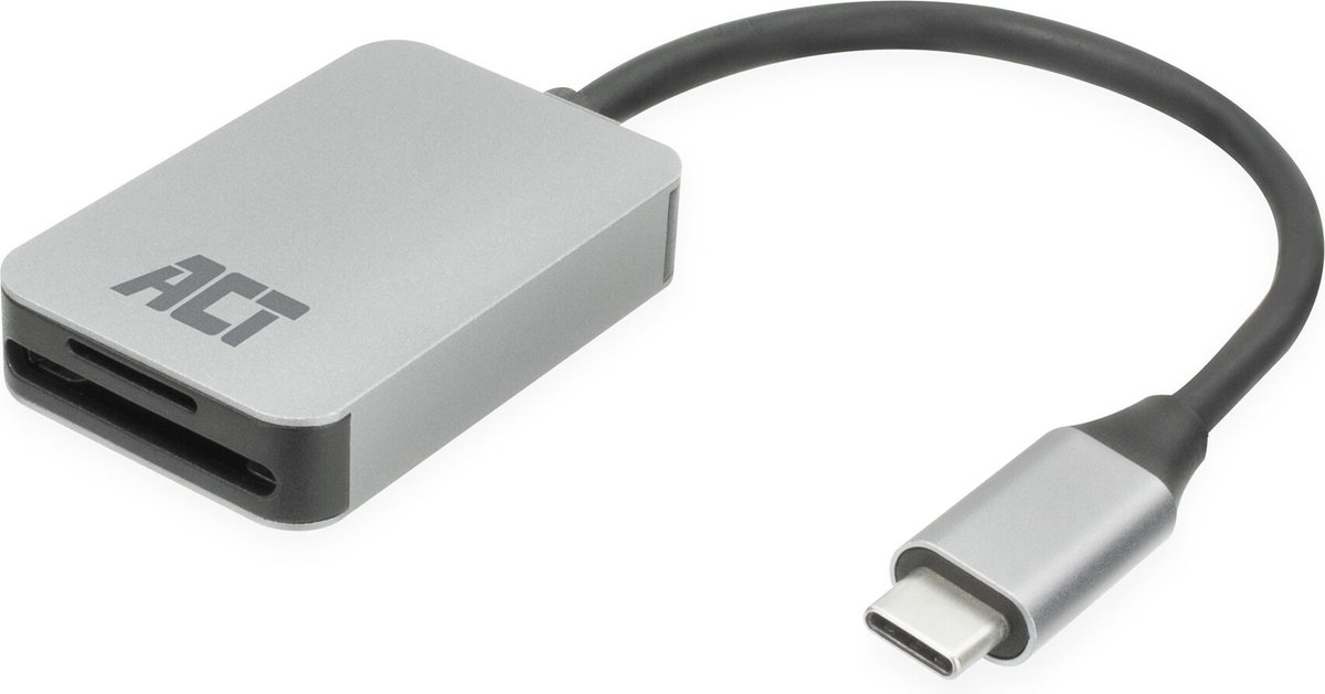 Image of ACT USB-C kaartlezer voor SD en micro SD, SD 4.0 UHS-II AC7056