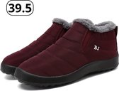 Livano Antislip Sneeuwboots - Snowboots - Wintersport Sneeuwschoenen - Ski Gadgets Voor Heren - Maat 39.5 - Bordeaux Rood