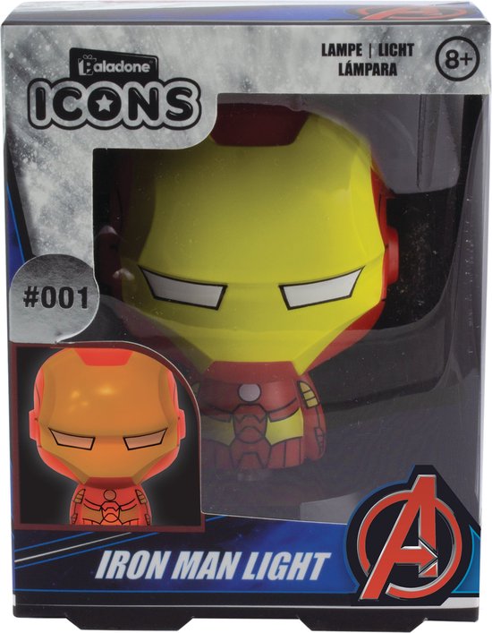 Marvel - Avengers Iron Man Icon Light - 10cm van Marvel — afbeelding 2