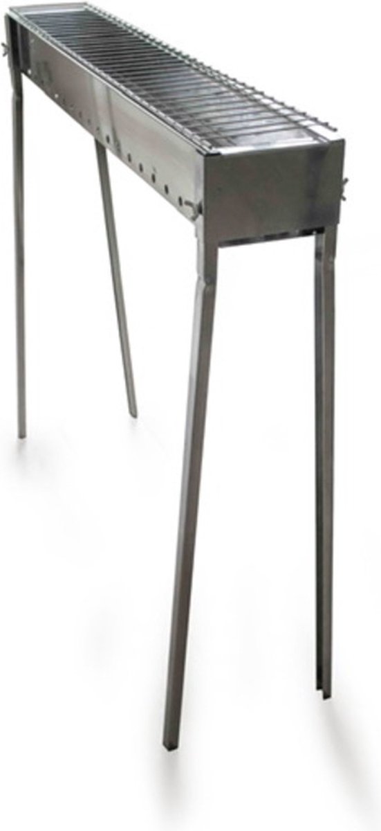 Luxe BBQ voor Arrosticini - 82 cm met grill - met houtskool - plaats voor 40 stokjes van Luxe — afbeelding 3