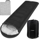 Trizand 2in1 toeristenslaapzak 21084 | Slaapzak Zwart | Sleeping bag