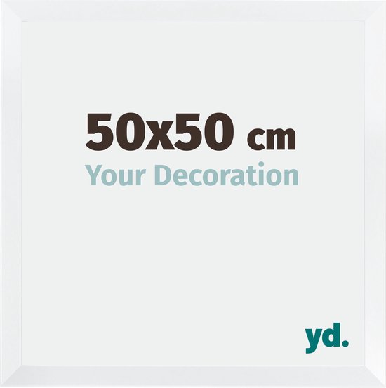 Cadre Photo Catane Your Decoration - 50x50cm - Wit