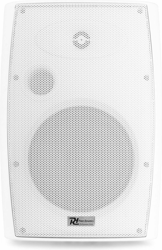 Buitenspeaker - Power Dynamics BF80TW outdoor speaker 8 inch - 50W - Ook geschikt voor 100V installaties - Wit van Power Dynamics — afbeelding 2