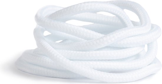 GBG Sneaker Ronde Veters 100CM - Rond - Round - Wit - White - Schoenveters - Laces