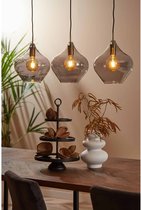 Light & Living Hanglamp Rakel - Antiek Brons - 80x27x30cm - 3L - Modern - Hanglampen Eetkamer, Slaapkamer, Woonkamer