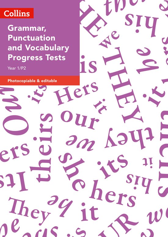 Year 1P2 Grammar, Punctuation and Vocabulary Progress Tests  ... - cover