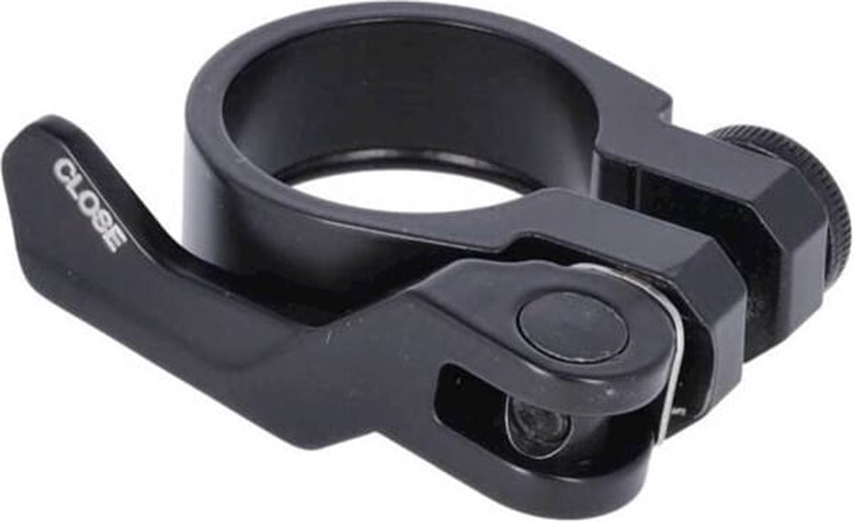 Ursus Zadelpenklem met snelspanner 31.8 alu zwart