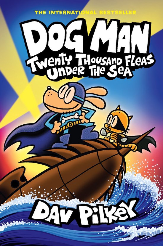 Dog Man- Dog Man 11: Twenty Thousand Fleas Under the Sea - cover