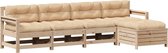 vidaXL-5-delige-Loungeset-met-kussens-massief-grenenhout