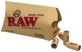 Raw pre-rolled wide tips 21 tips (20 pc. Display)