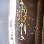 Kristallen prisma's Zonvanger Raamhangende hanger Glazen prisma's Decor Windgong Regenboog Zonvanger voor huis Tuin Veranda
