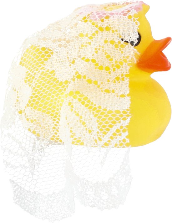 Yamobi 2 Stuks Badeendjes Voor Bruiloften, Bruid En Bruidegom, Rubber Eendje, Mini Paar Eend Voor Ceremonie, Geschenk, Souvenir, Huwelijkszegen