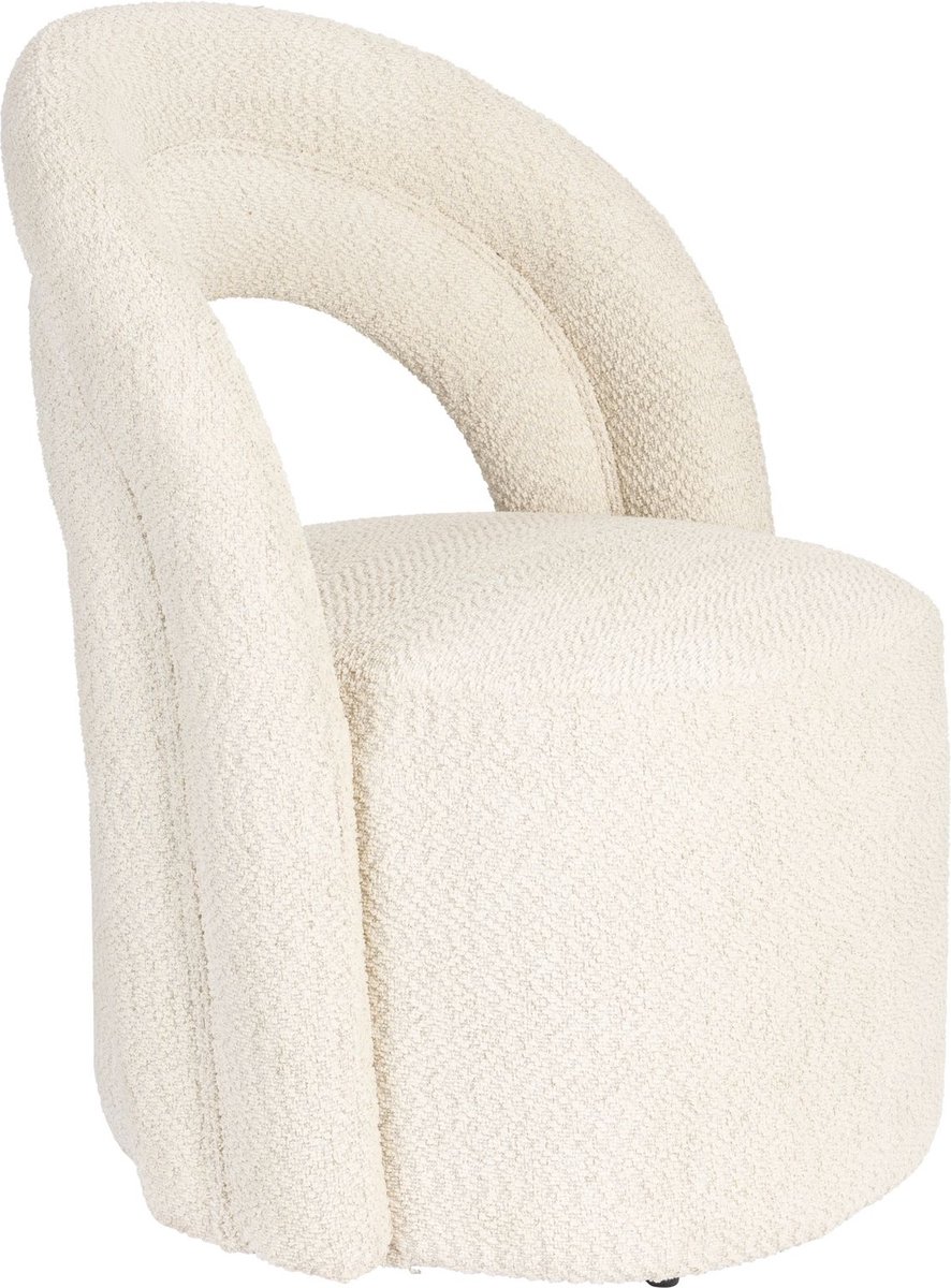 Dutchbone Seina Fauteuil Swivel Beige
