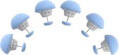 Dekbedclips voor dekbed - Dekbedklemmen - Dekbed Knijpers - 6 Stuks - Blauw