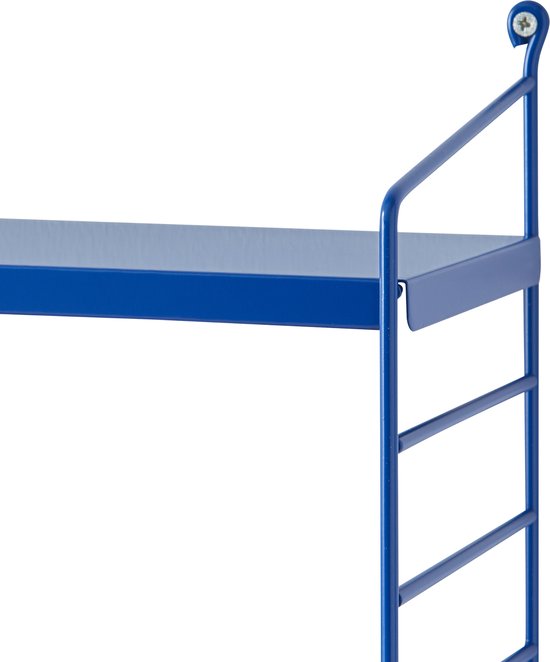 Étagère murale Strängnäs réglable 50x60x15 cm bleu [en.casa]