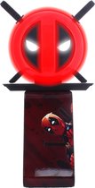 Cable Guys Ikon - Marvel - Deadpool Logo Support Lumineux Chargeur pour Téléphone et Manette