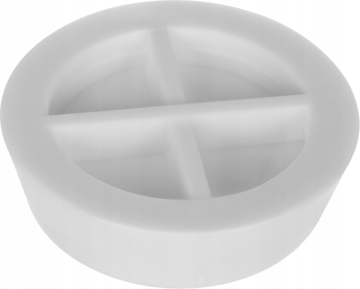 Rubberen schokdempers - Voor huishoudapparatuur - 4 stuks - Wit