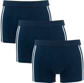 SCHIESSER 95/5 Stretch shorts (3-pack) - donkerblauw - Maat: M
