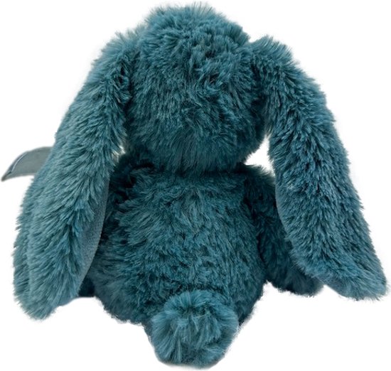 Un Label Rabbit Images Label Label Rabbit Rosa Blauw 15 cm Knuffel | bol