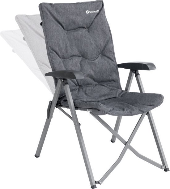 Outwell - Campingstoel - inklapbaar - Yellowstone - Lake - grijs van Outwell — afbeelding 4