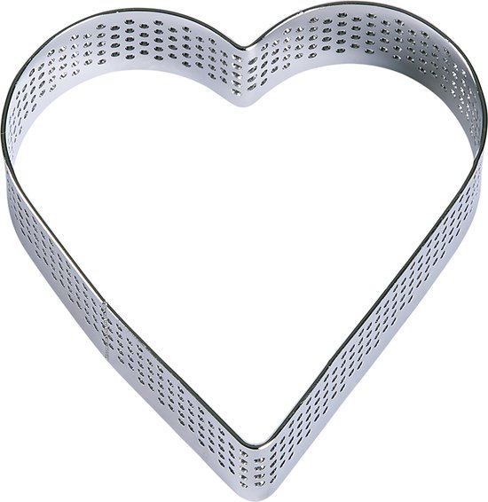 Bestekbeker / bestekhouder geperforeerd - Zwart - RVS - Rond - 11,5 x