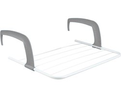 Wasrek - voor aan verwarming - bad of deur ophangen - droogrek - 51 x 35,5 cm