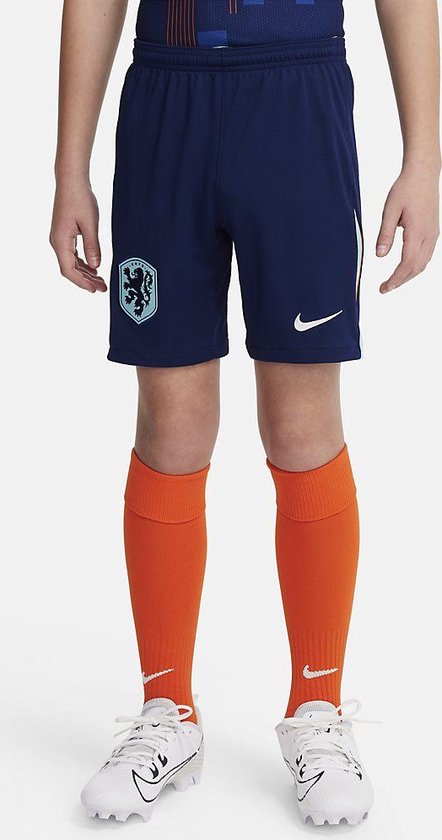 Nike Nederland 24/25 Stadium Uit Kids Short Blue Void Maat 140/152