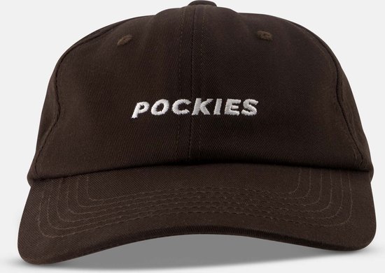 Pockies - Brown Logo Cap - Headwear - Maat: One size