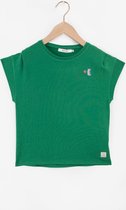 Sissy-Boy - Groen T-shirt met geplooide details