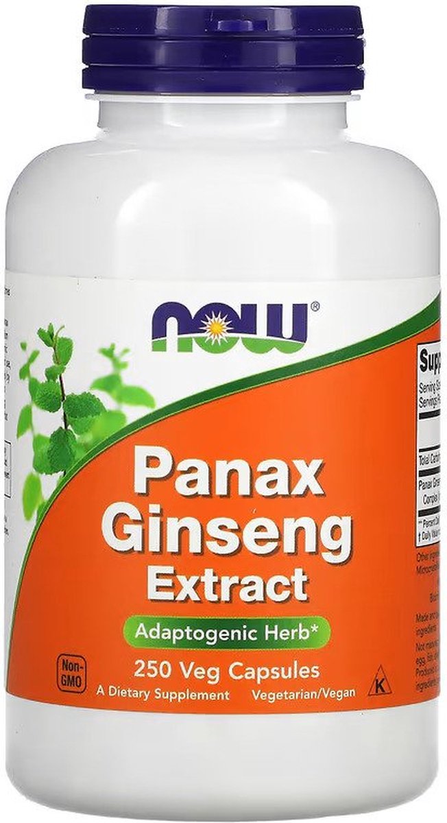 Goedkoopste Panax Ginseng 500 mg-250 veggie caps