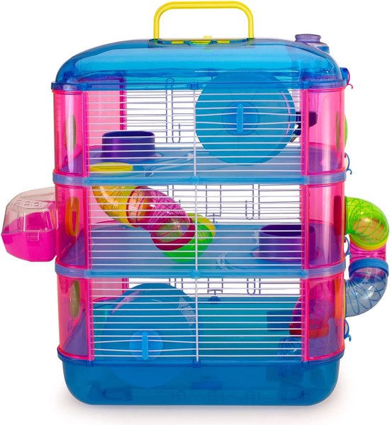 Cage Gran Canaria, Blauw, Oranje, Rose, 40 x 26 x 53 cm (1 pièce)