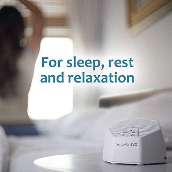 white noise machine - 22 unieke ventilatorgeluiden - witte ruisvariaties en oceaangeluiden met slaaptimer - Wit — afbeelding 2