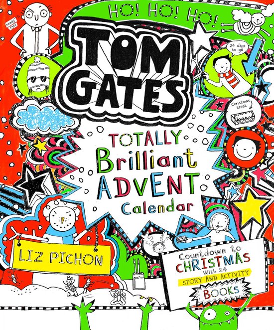 Tom Gates- Tom Gates Advent Calendar Book Collection - cover