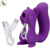 Vibrator voor vrouwen - Satisfyer - Eekhoorn vibrator - trillen - luchtdruk - clitoris stimulatie - sex toys voor vrouwen