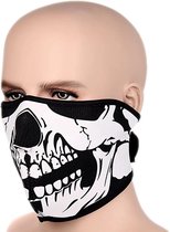 2x Skull Facemask I Doodskop Gezichtsmasker I Motor Bandana I UV Beschermiong I Morrijden I Neopreen