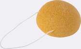 Konjak spons kurkuma - geel - exfoliëren - 100% natuurlijk - gezichtsreiniging