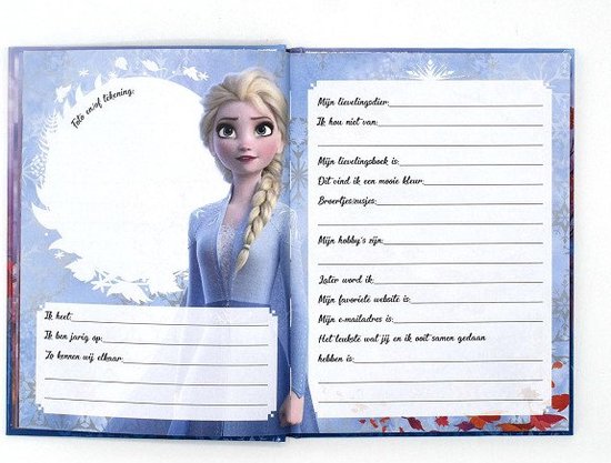 Livre d'amis - La Reine des Frozen II